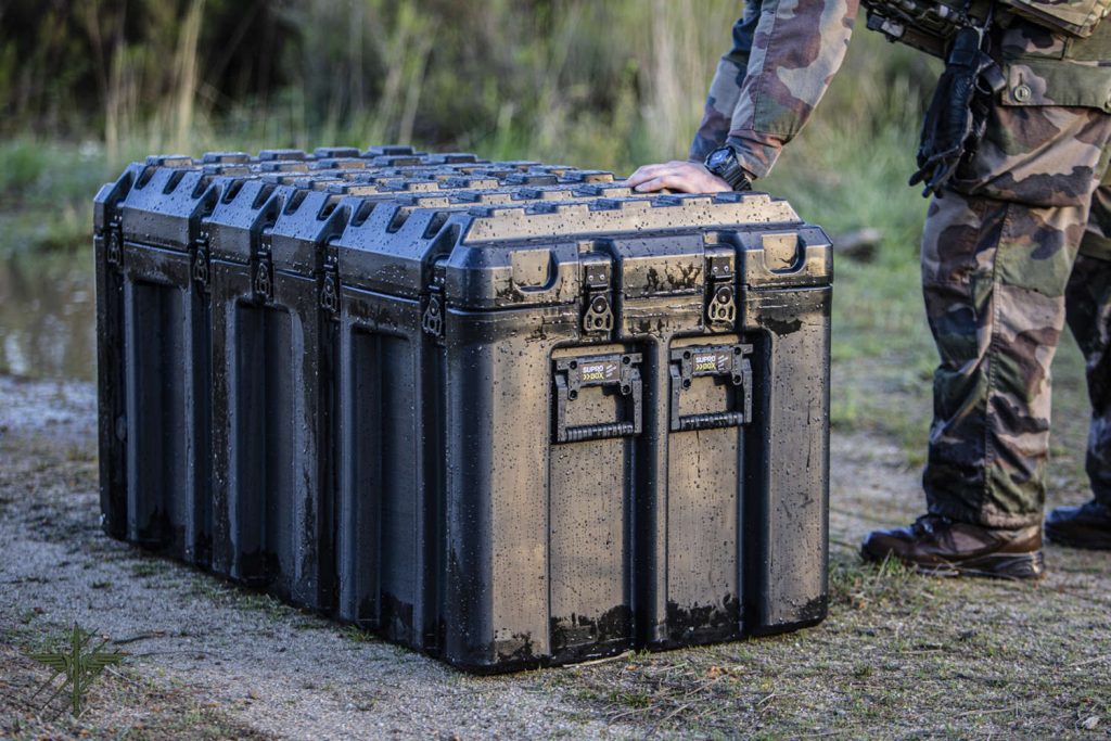 Container suprobox 12060-5012T, conçu pour les opérations militaires